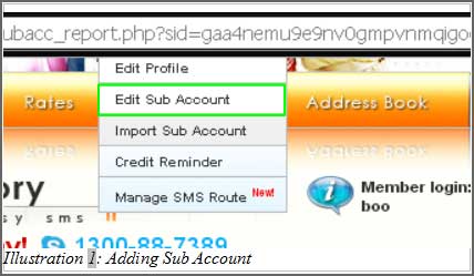 How to Add Sub Account in Bulk SMS Malaysia