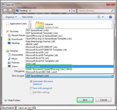 Import Sub Account via Microsoft Excel