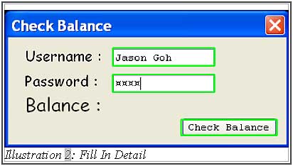 Check SMS balance with VB.net