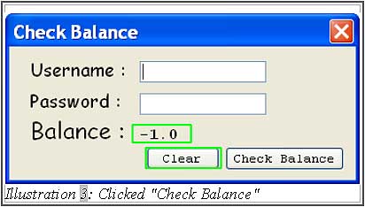 Check SMS balance with VB.net