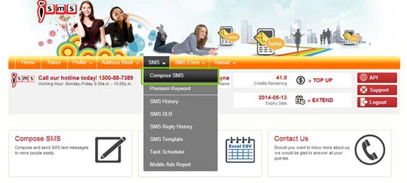 Bulk SMS End User Guide Compose SMS